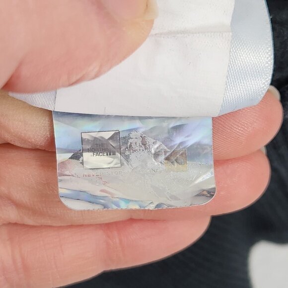 The North Face Sweater Mens Extra Small Black Half Dome Hoodie Pullover Casual - Picture 10 of 12